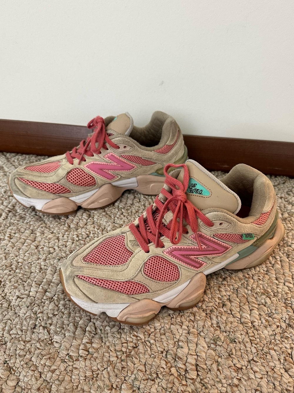New Balance 9060 Joe Freshgoods Inside Voices Penny Cookie Pink Women's Sneaker - Picture 7 of 14